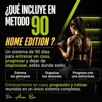 Método 90 días para dejar de improvisar con tu físico